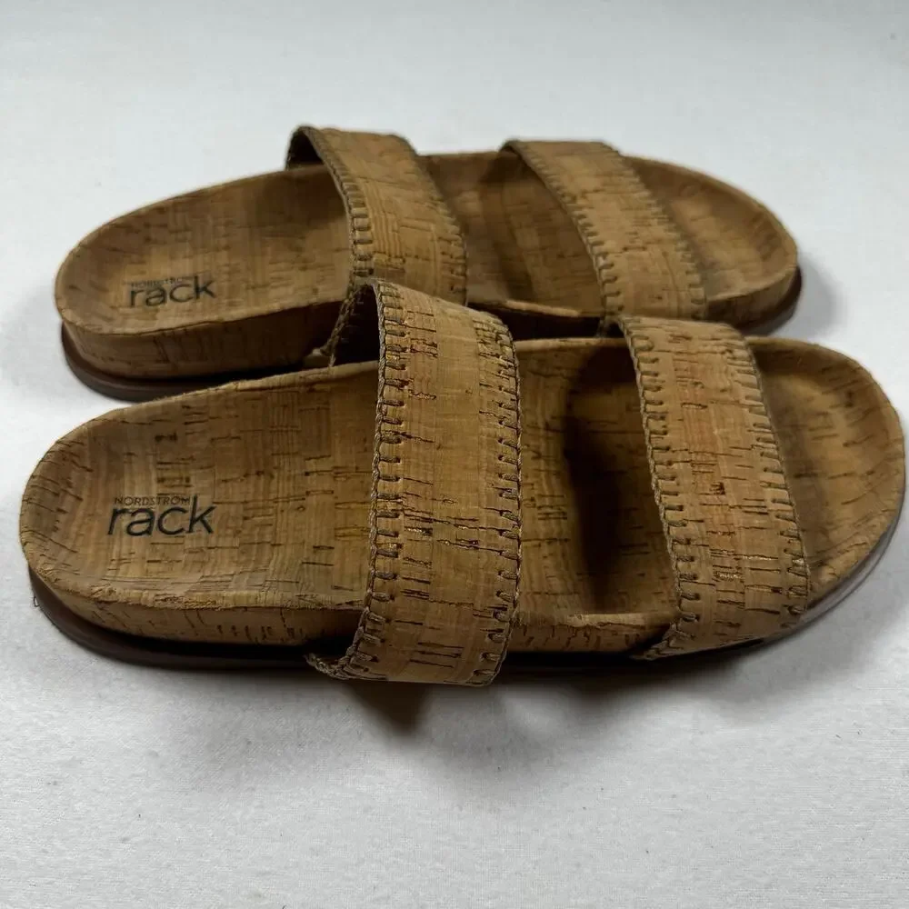 Nordstrom Rack Effingham Slide Cork Sandals 8